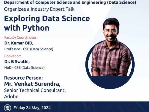 Exploring Datascience with python-Poster